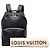 Louis Vuitton Black Monogram Eclipse Discovery Schwarz - Ansicht 7
