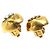 Orecchini a clip Chanel Gold CC Two Tone Brass - vista 6