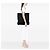 Tote reversibile Bolster in suede nero e shearling Bottega Veneta - vista 5
