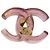 Orecchini Chanel Purple CC Resin Bullet Back Porpora - vista 3