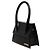 Jacquemus Black Smooth Calfskin Le Grand Chiquito Nero - vista 2