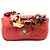 Chanel Red Extra Mini CC Quilted Lambskin Cruise Charms Flap Rosso