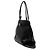 Prada Etude Softy Schultertasche aus schwarzem Kalbsleder - Ansicht 2
