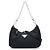 Borsa Satchel Prada Re Edition 2005 in Tessuto con Rifiniture in Saffiano Nero Mini