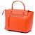 Belt Bag Céline Bolsa de cintura Celine em couro de bezerro micro granulado laranja - vista 2