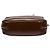 Borsa Miu Miu Beau Large in vernice Naplak marrone con logo - vista 3