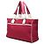 Gucci Tote aus rosa Canvas mit Web-Streifen Pink - Ansicht 2