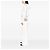 Mini Vanity Case Chanel Pearl Crush de Piel de Cordero Acolchada Blanca con Cadena Blanco - vista 6