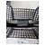 Christian Dior Book Tote La Mort Vertical Tela Navy Beige - vista 6