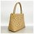 Borsa Tote Chanel in vitello grana Beige - vista 2