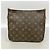Bolsa de Ombro Louis Vuitton Monogram Looping MM Marrom - vista 9