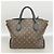Sac à main Louis Vuitton Monogram Flower Zipped Tote PM Marron - vue 11