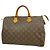 Borsa Louis Vuitton Monogram Speedy 35 Marrone