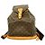 Sac à dos Louis Vuitton Monogram Montsouris GM Marron