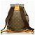 Sac à dos Louis Vuitton Monogram Montsouris GM Marron - vue 10