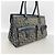 Sac cabas Christian Dior Trotter Canvas Noir Beige - vue 2