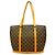 Louis Vuitton Monogram Babylon Tote Bag Braun