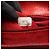 Chanel Triple Coco Mark Rucksack/Handtasche Rot - Ansicht 5