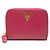 Tarjetero Prada de piel rosa