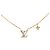 Collar Louis Vuitton LV Iconic chapado en oro con cristales Dorado
