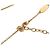 Collar Louis Vuitton LV Iconic chapado en oro con cristales Dorado - vista 3