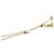 Collar Louis Vuitton LV Iconic chapado en oro con cristales Dorado - vista 5