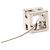 Hermès Collana Hermes Cage d'H H-Cube Argento Bianco - vista 5