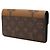 Louis Vuitton Monogram Reverse Lange Geldbörse Braun Monogramm - Ansicht 2