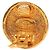 Orecchini a clip Chanel Coco Mark Matelassé Gold D'oro - vista 3