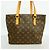 Borsa Cabas Piano Monogram Louis Vuitton M51148 Marrone - vista 10