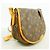 Borsa a tracolla Louis Vuitton Monogram Menilmontant PM Marrone - vista 2