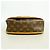 Borsa a tracolla Louis Vuitton Monogram Menilmontant PM Marrone - vista 3