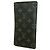 Louis Vuitton Monogram Eclipse Portefeuille Brazza Long Wallet Nero