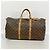 Keepall Borsa Boston Louis Vuitton Marrone - vista 12