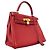 Hermès Borsa Hermes Kelly 28 Togo in Rouge Vif Rosso - vista 2