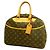 Borsa Louis Vuitton Monogram Deauville Marrone