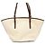Sac cabas Gucci en toile ivoire Écru - vue 9