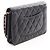 Timeless Borsa a tracolla Chanel Matelassé Icon Nero - vista 2