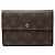 Cartera Bi-Fold Louis Vuitton Monogram Castaño Monograma