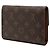 Cartera Bi-Fold Louis Vuitton Monogram Castaño Monograma - vista 2