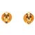 Orecchini a clip Chanel Coco Mark placcati oro D'oro - vista 2