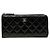 Cartera larga Chanel Coco Mark Matelassé Negro