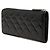 Cartera larga Chanel Coco Mark Matelassé Negro - vista 2