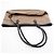 Borsa Tote Prada LOGO JACQUARD Marrone Nero - vista 6