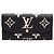 Louis Vuitton Monogram Empreinte Portefeuille Emilie Long Wallet Schwarz Monogramm