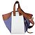 Loewe Hammock Piccola Borsa a mano/Borsa a tracolla in pelle Marrone Blu