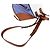 Loewe Hammock Piccola Borsa a mano/Borsa a tracolla in pelle Marrone Blu - vista 11
