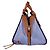 Loewe Hammock Piccola Borsa a mano/Borsa a tracolla in pelle Marrone Blu - vista 2