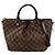 Louis Vuitton Damier Siena MM Handtasche Damier ebene