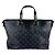 Borsa a tracolla Louis Vuitton Monogram Eclipse Explorer Marrone Nero Monogramma